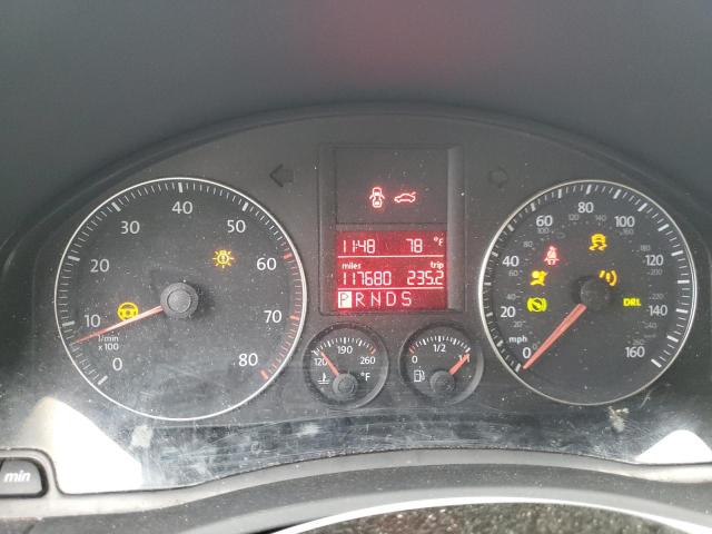 3VWEF71K47M163767 - 2007 VOLKSWAGEN JETTA WOLFSBURG 白色 照片 9