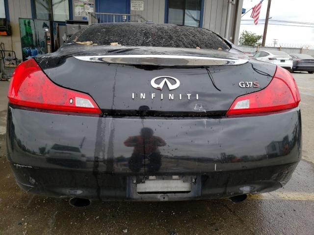 JNKCV64E58M128079 - 2008 INFINITI G37 BASE BLACK photo 6