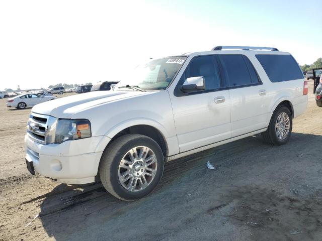 1FMJK1K55DEF31597 - 2013 FORD EXPEDITION EL LIMITED WHITE photo 1