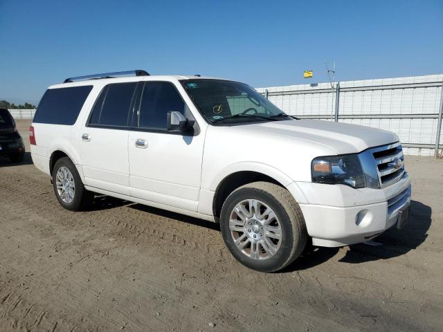 1FMJK1K55DEF31597 - 2013 FORD EXPEDITION EL LIMITED WHITE photo 4