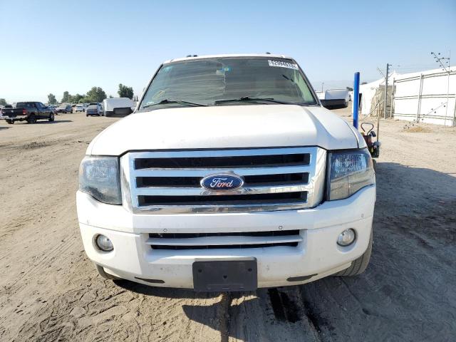 1FMJK1K55DEF31597 - 2013 FORD EXPEDITION EL LIMITED WHITE photo 5