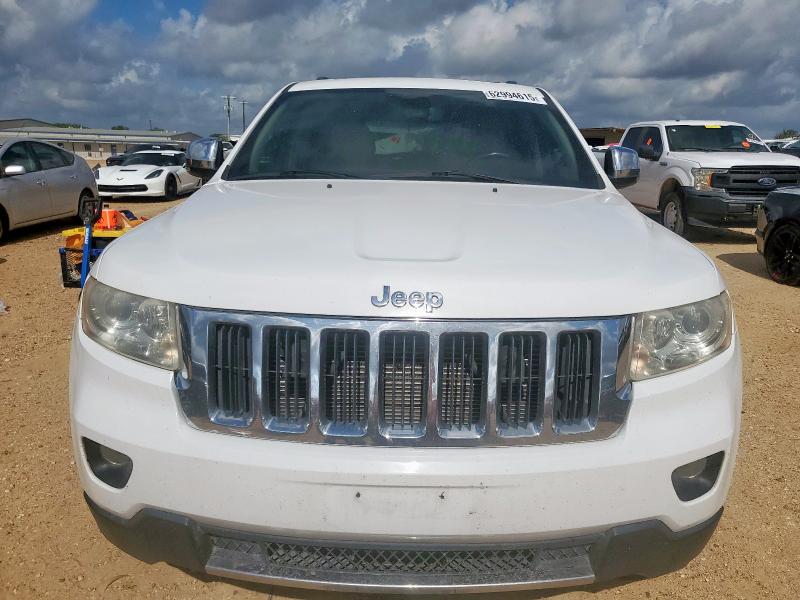 1C4RJEBGXDC546160 - 2013 JEEP GRAND CHEROKEE LIMITED WHITE photo 5