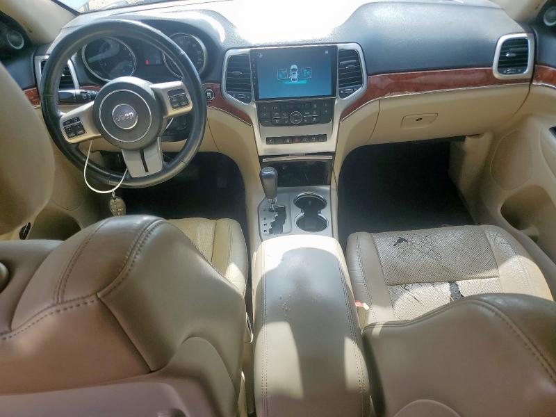 1C4RJEBGXDC546160 - 2013 JEEP GRAND CHEROKEE LIMITED WHITE photo 8