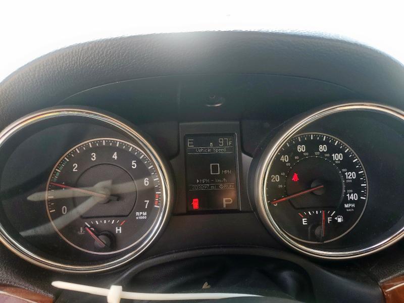 1C4RJEBGXDC546160 - 2013 JEEP GRAND CHEROKEE LIMITED WHITE photo 9