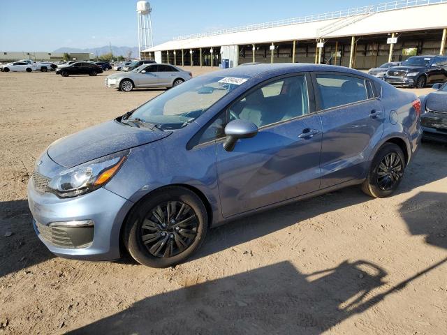 KNADM4A31G6669081 - 2016 KIA RIO LX BLUE photo 1