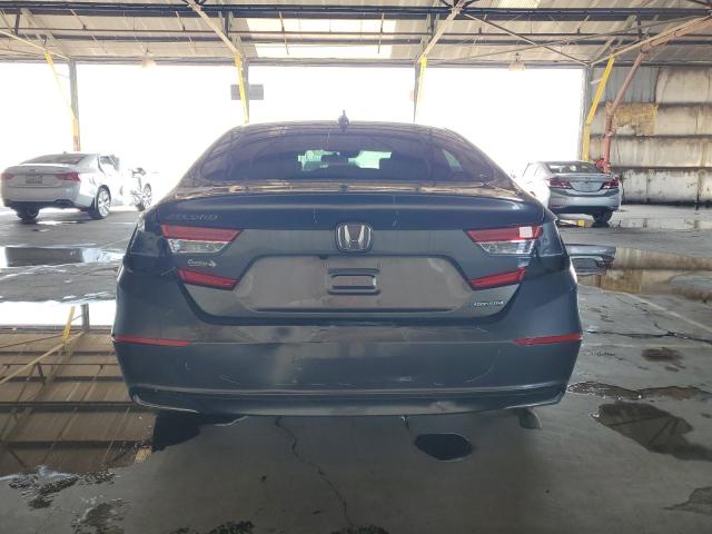 1HGCV3F45KA022360 - 2019 HONDA ACCORD HYBRID EX GRAY photo 6