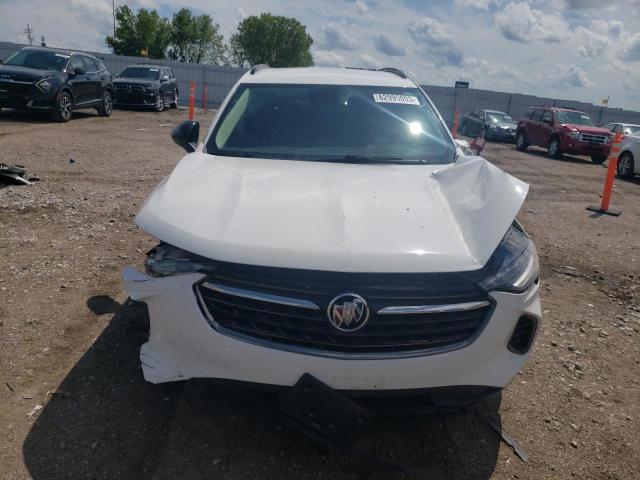 LRBFZMR46MD047205 - 2021 BUICK ENVISION PREFERRED WHITE photo 5