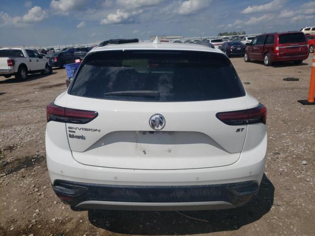 LRBFZMR46MD047205 - 2021 BUICK ENVISION PREFERRED WHITE photo 6