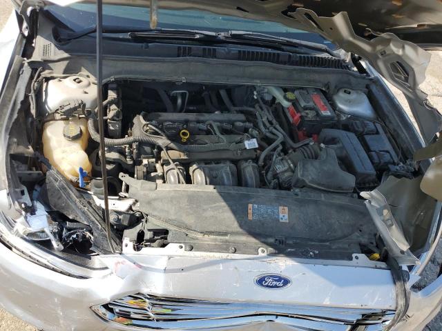 3FA6P0H76DR229009 - 2013 FORD FUSION SE SILVER photo 11