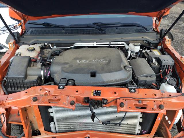 1GCRTEEN2K1195614 - 2019 CHEVROLET COLORADO ZR2 ORANGE photo 11