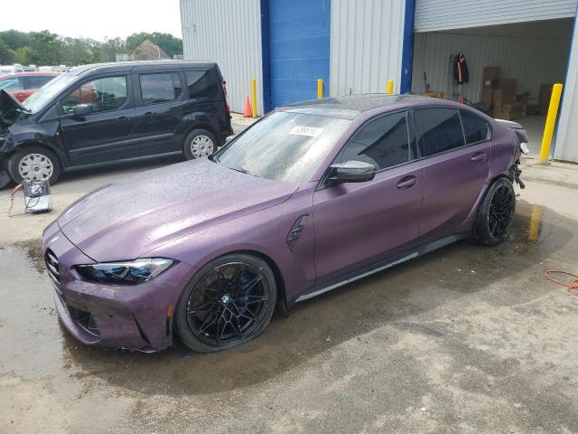 WBS43AY06PFP98572 - 2023 BMW M3 COMPETITION PURPLE photo 1