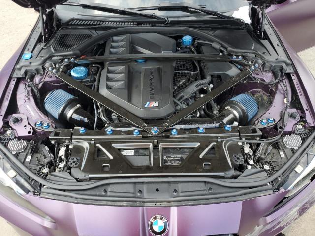 WBS43AY06PFP98572 - 2023 BMW M3 COMPETITION PURPLE photo 11