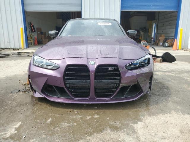 WBS43AY06PFP98572 - 2023 BMW M3 COMPETITION PURPLE photo 5