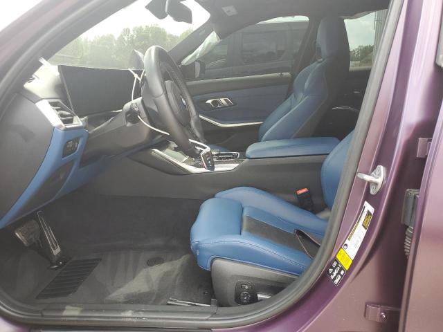 WBS43AY06PFP98572 - 2023 BMW M3 COMPETITION PURPLE photo 7