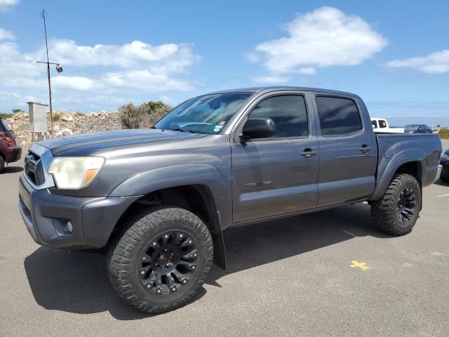 5TFJU4GN8DX038154 - 2013 TOYOTA TACOMA DOUBLE CAB PRERUNNER CHARCOAL photo 1