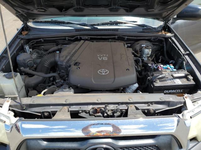 5TFJU4GN8DX038154 - 2013 TOYOTA TACOMA DOUBLE CAB PRERUNNER CHARCOAL photo 11