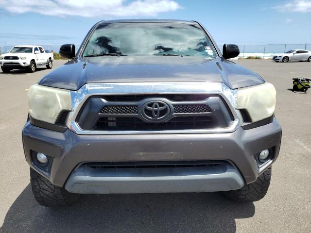 5TFJU4GN8DX038154 - 2013 TOYOTA TACOMA DOUBLE CAB PRERUNNER CHARCOAL photo 5