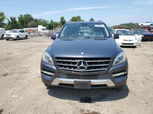 4JGDA5HB3DA171807 - 2013 MERCEDES-BENZ ML 350 4MATIC GRAY photo 5