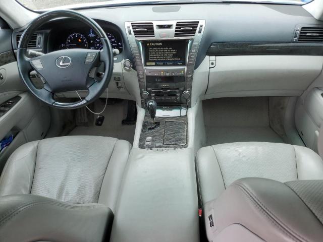 JTHGL46F175006278 - 2007 LEXUS LS 460L SILVER photo 8