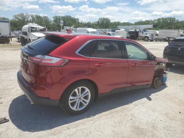 2FMPK4J92KBB46409 - 2019 FORD EDGE SEL 红色 照片 3