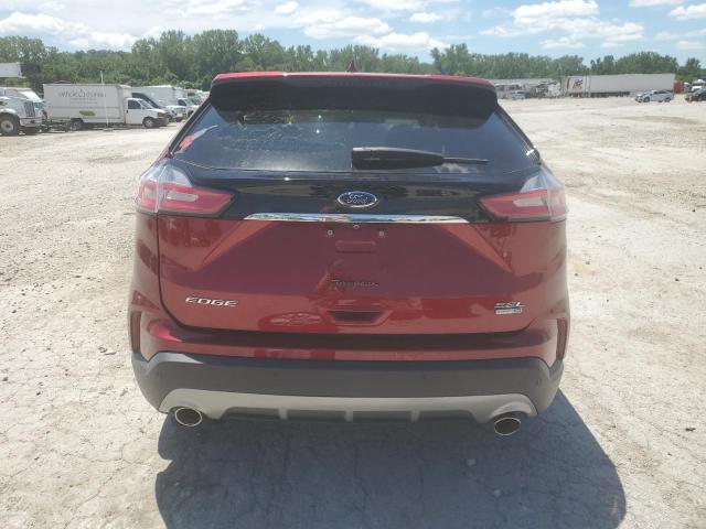 2FMPK4J92KBB46409 - 2019 FORD EDGE SEL 红色 照片 6