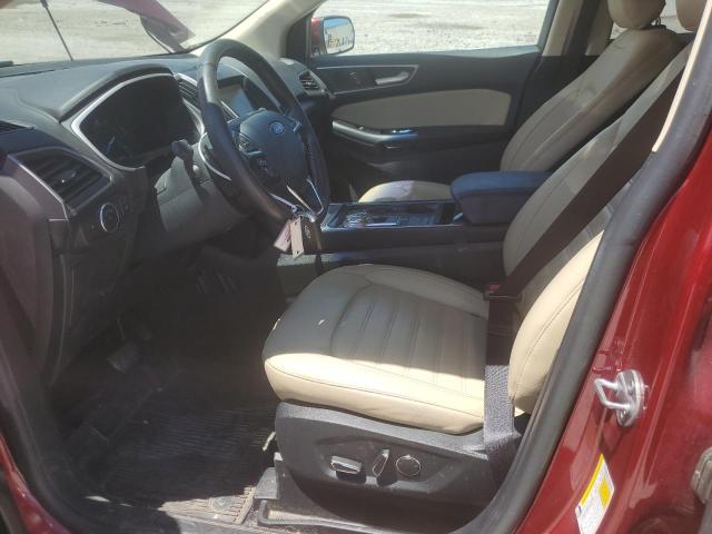 2FMPK4J92KBB46409 - 2019 FORD EDGE SEL 红色 照片 7
