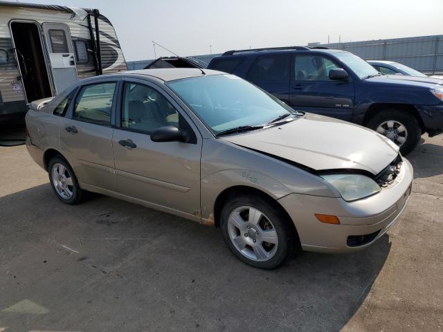 1FAHP34N87W282634 - 2007 FORD FOCUS ZX4 TAN photo 4