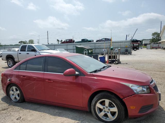 1G1PC5SB6D7265254 - 2013 CHEVROLET CRUZE LT RED photo 4