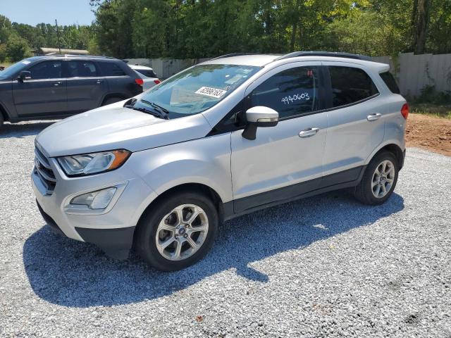 MAJ3P1TE6JC170116 - 2018 FORD ECOSPORT SE Plata foto 1