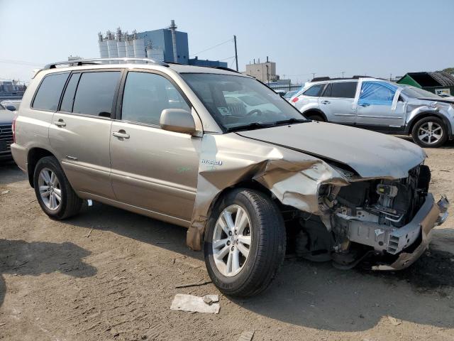 JTEEW21A770034403 - 2007 TOYOTA HIGHLANDER HYBRID GOLD photo 4