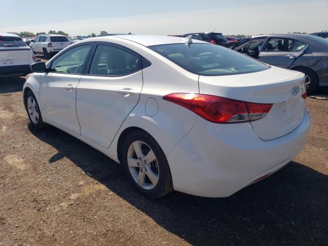 5NPDH4AE1CH117475 - 2012 HYUNDAI ELANTRA GLS WHITE photo 2