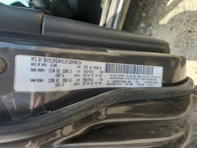 1J4GX48S24C360201 - 2004 JEEP GRAND CHEROKEE LAREDO 灰色 照片 13