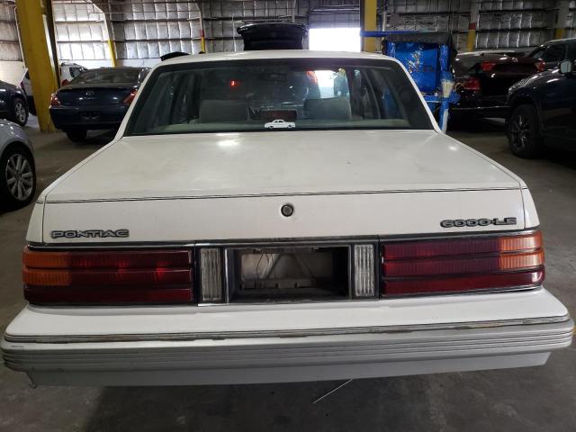 2G2AG51WXJ9249191 - 1988 PONTIAC 6000 LE WHITE photo 6