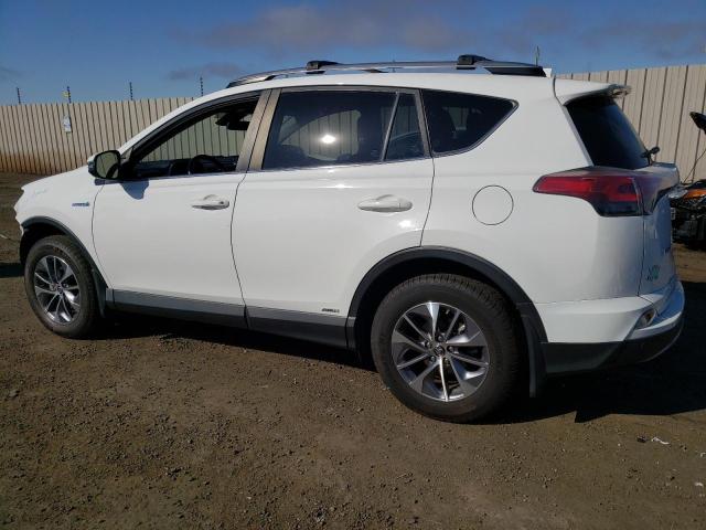 JTMRJREV6HD100119 - 2017 TOYOTA RAV4 HV LE WHITE photo 2