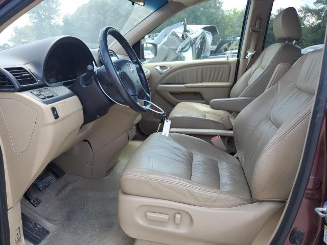 5FNRL38647B454689 - 2007 HONDA ODYSSEY EXL MAROON photo 7