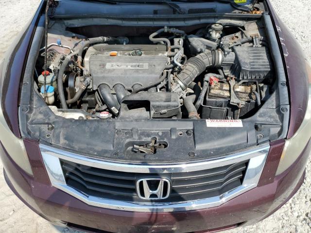 1HGCP26448A007197 - 2008 HONDA ACCORD LXP MAROON photo 11