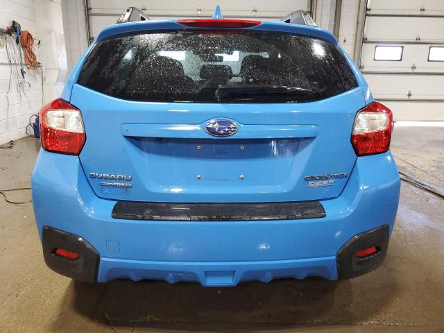 JF2GPADC4HH266575 - 2017 SUBARU CROSSTREK PREMIUM BLUE photo 6