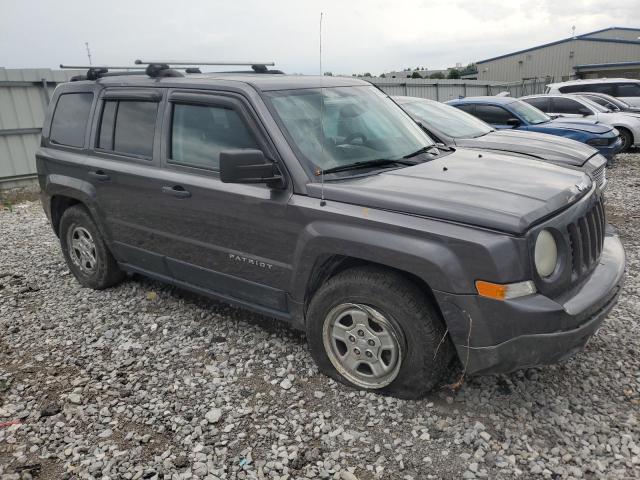 1C4NJPBA5GD604390 - 2016 JEEP PATRIOT SPORT GRAY photo 4