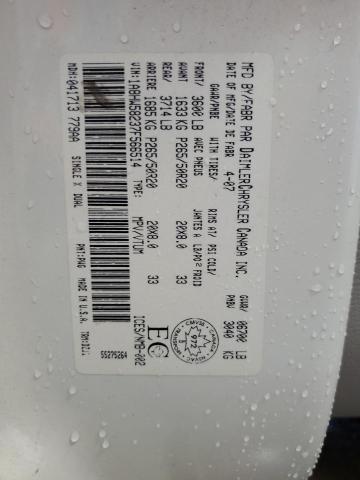 1A8HW58237F566514 - 2007 CHRYSLER ASPEN LIMITED 白色 照片 13