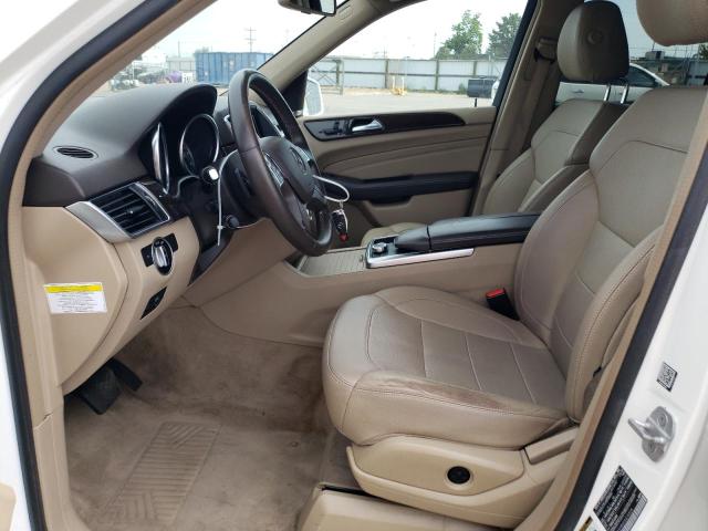 4JGDA5HB6EA335858 - 2014 MERCEDES-BENZ ML 350 4MATIC WHITE photo 7