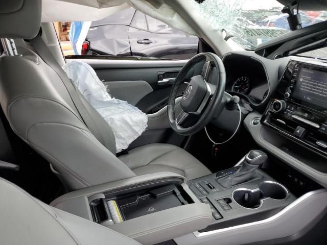 5TDGZRBH5LS011105 - 2020 TOYOTA HIGHLANDER XLE BLACK photo 7