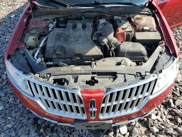 3LNHL2GC4BR766768 - 2011 LINCOLN MKZ RED photo 11