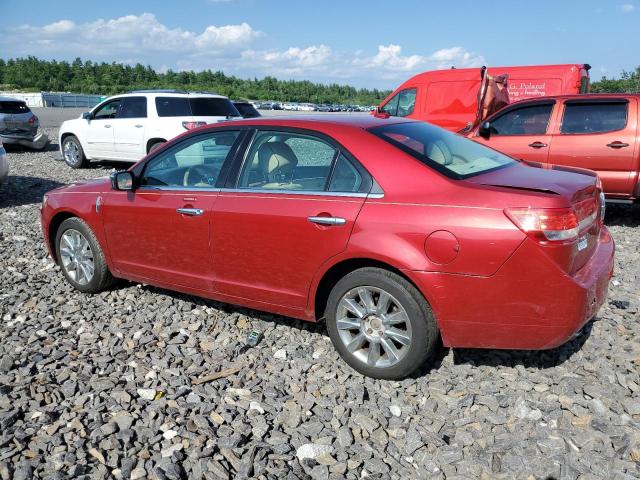 3LNHL2GC4BR766768 - 2011 LINCOLN MKZ RED photo 2