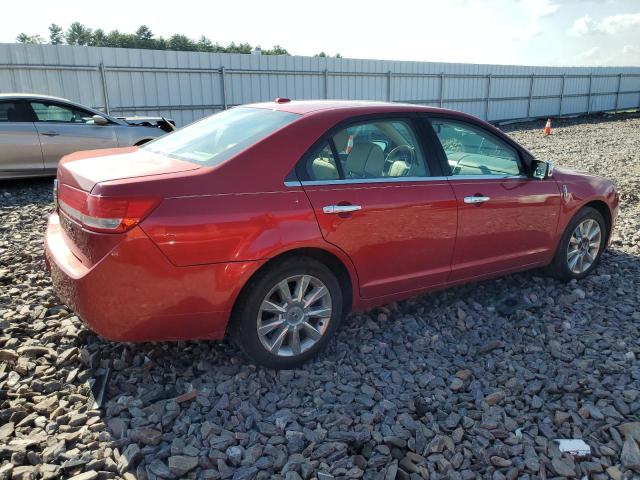 3LNHL2GC4BR766768 - 2011 LINCOLN MKZ RED photo 3