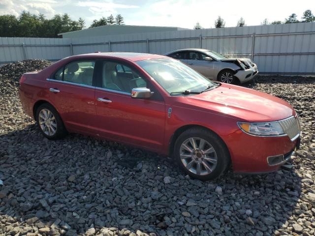 3LNHL2GC4BR766768 - 2011 LINCOLN MKZ RED photo 4