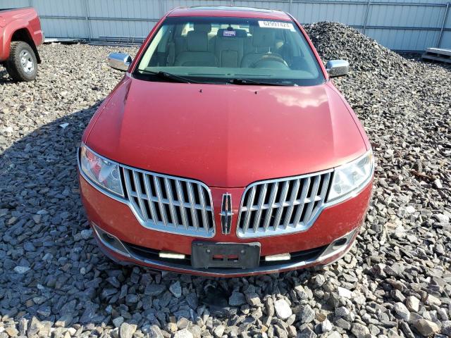 3LNHL2GC4BR766768 - 2011 LINCOLN MKZ RED photo 5