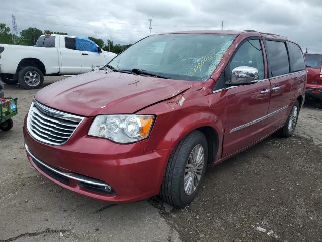 2C4RC1CG2FR674727 - 2015 CHRYSLER TOWN & COU TOURING L RED photo 1