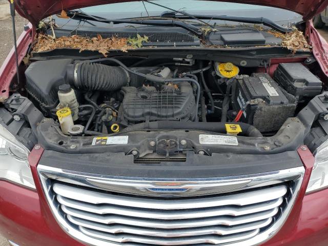 2C4RC1CG2FR674727 - 2015 CHRYSLER TOWN & COU TOURING L RED photo 12