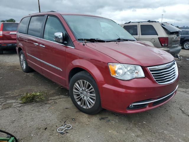 2C4RC1CG2FR674727 - 2015 CHRYSLER TOWN & COU TOURING L RED photo 4