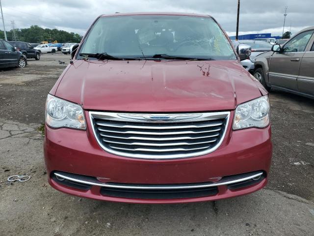 2C4RC1CG2FR674727 - 2015 CHRYSLER TOWN & COU TOURING L RED photo 5